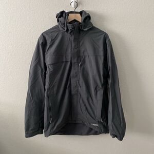 Y2K (‘08) REI Jacket Mens M Black Full Zip Hoodie ZIP IN